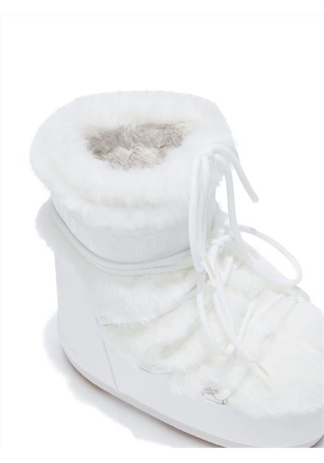 stivali icon low faux fur donna bianchi MOON BOOT | 80D1409390A002